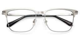 Marshall Rectangle Silver Glasses3