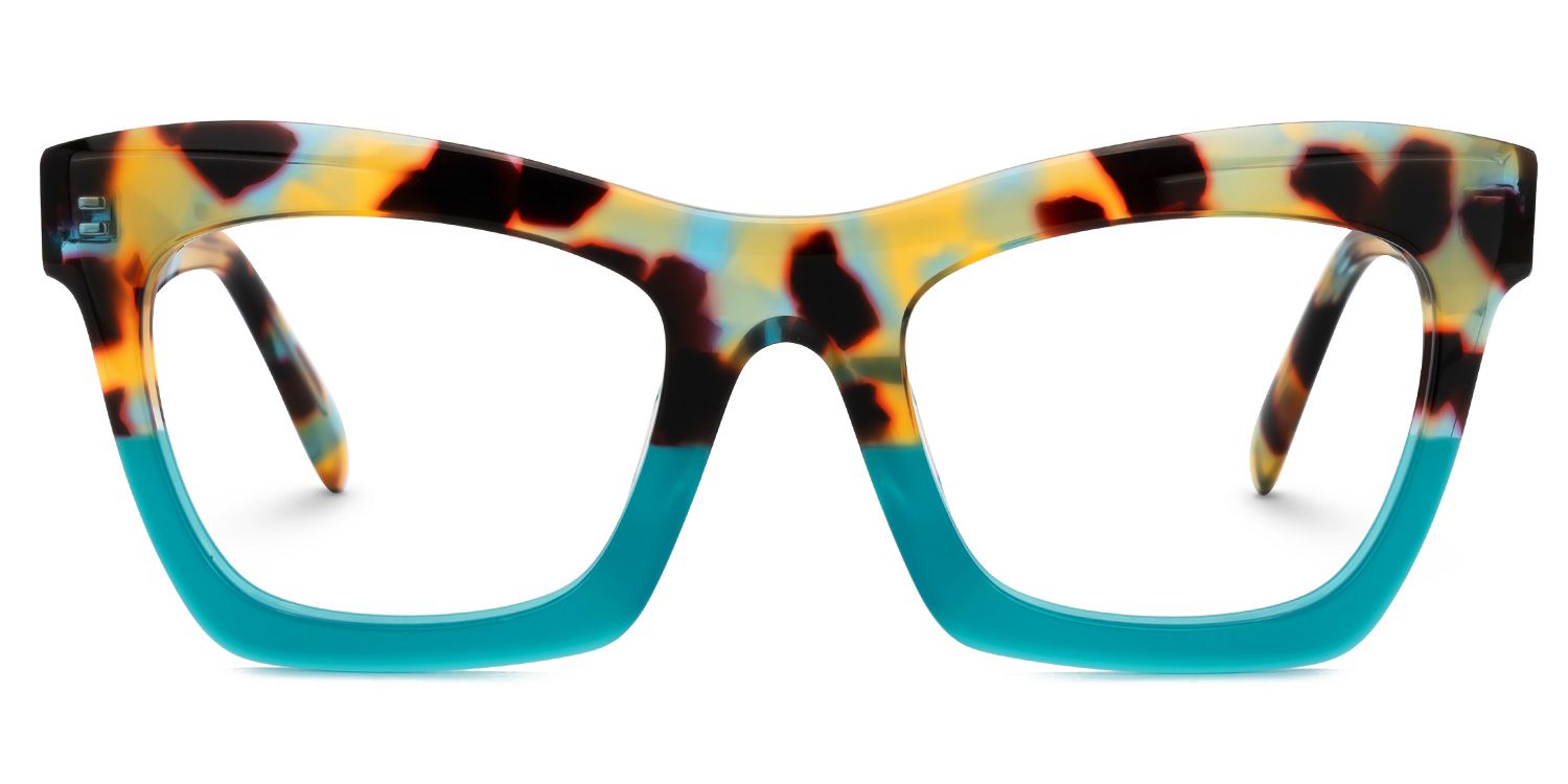 New Arrival Peacock-Blue Color for Benitez Frame Glasses | ZEELOOL UK0