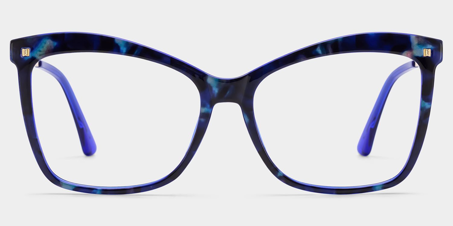 Blue-Tortoise Color for Isaebella Frame Glasses | ZEELOOL UK0