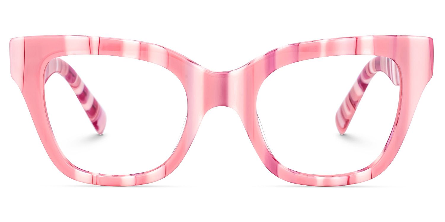 Nereyda Pink Candy Glasses Bubblegum | ZEELOOL UK0