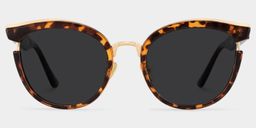 Laraine Cat Eye Tortoise Glasses0