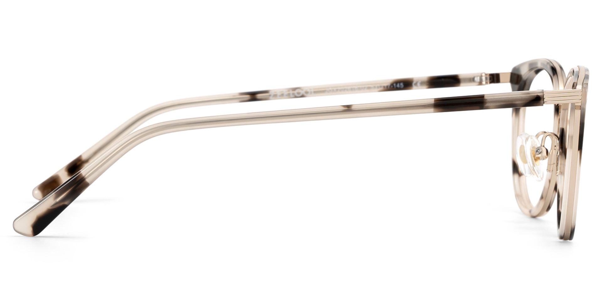 Caden Eyeglasses in Round Tortoise Frame | ZEELOOL UK5