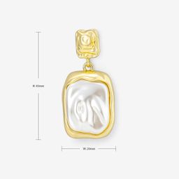 Vintage High-Grade Geometric Gold Earrings3