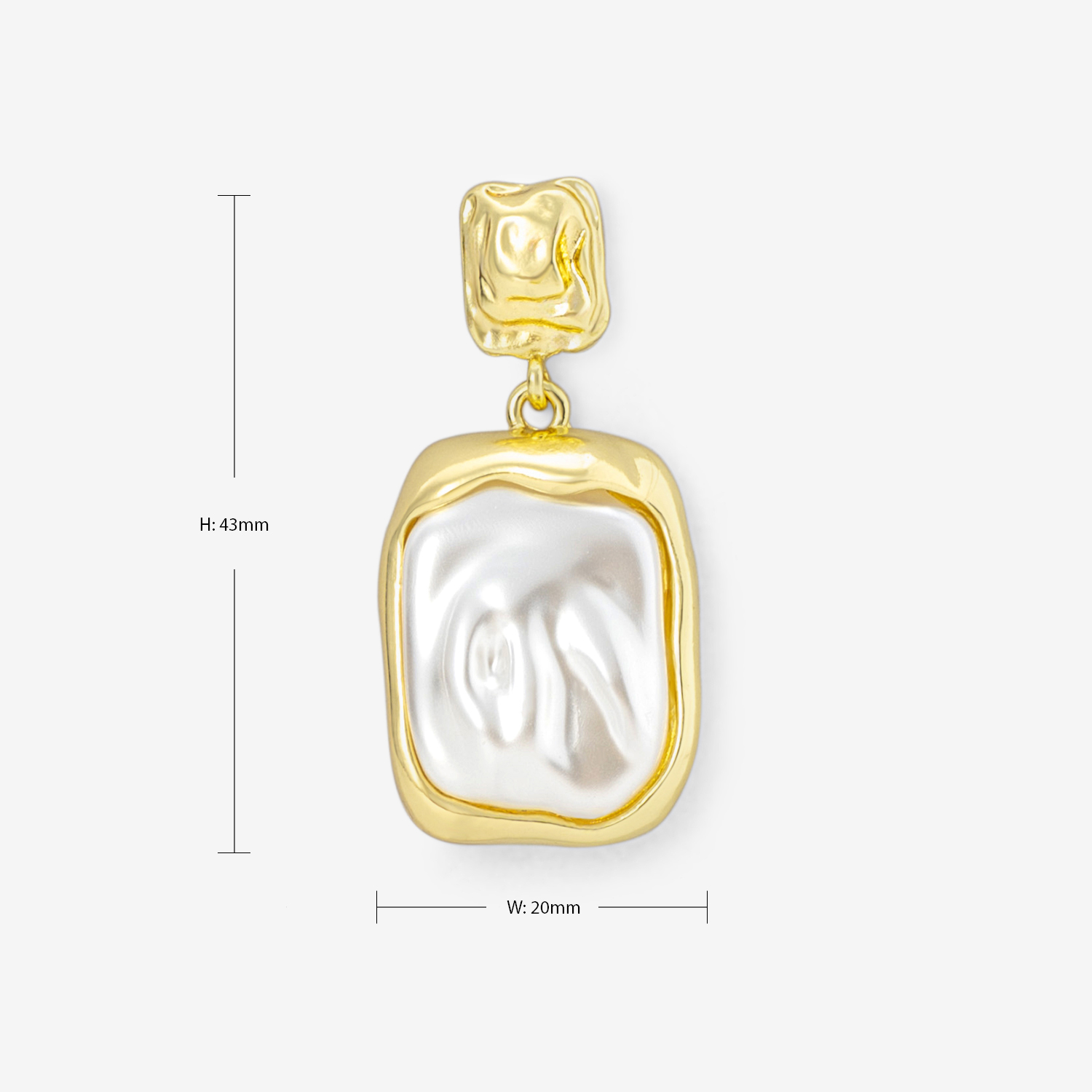 Earrings Accessories For Glasses in Gold Color3