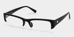Trevor Black Rectangle Glasses2