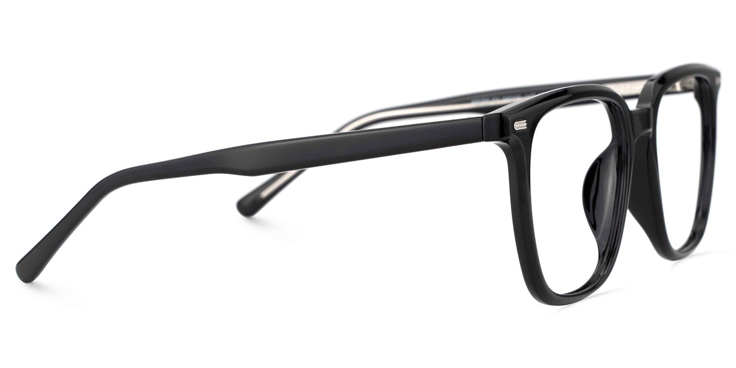 Square Black Eyeglasses Jude TR-90 Frame Glasses4