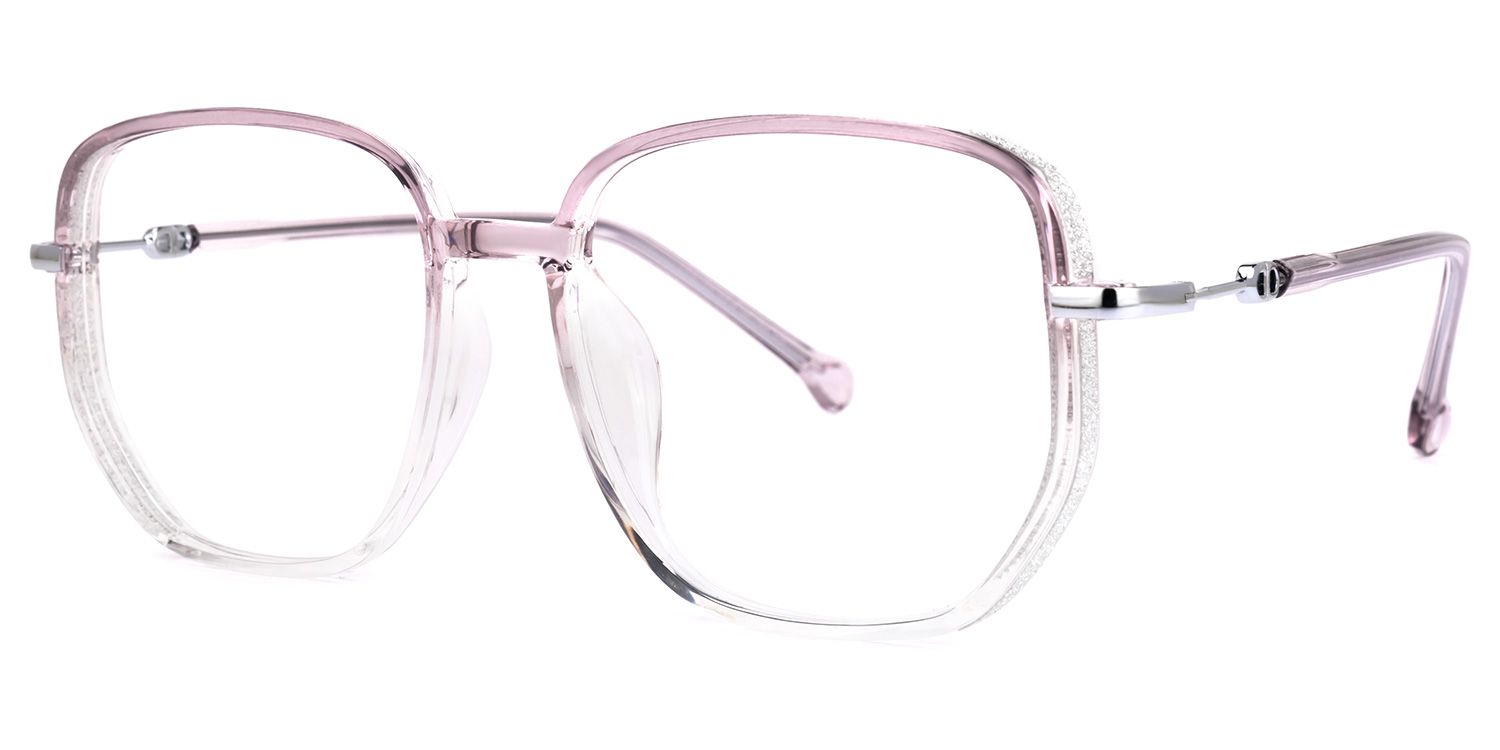 Joana Geometric Purple Glasses1