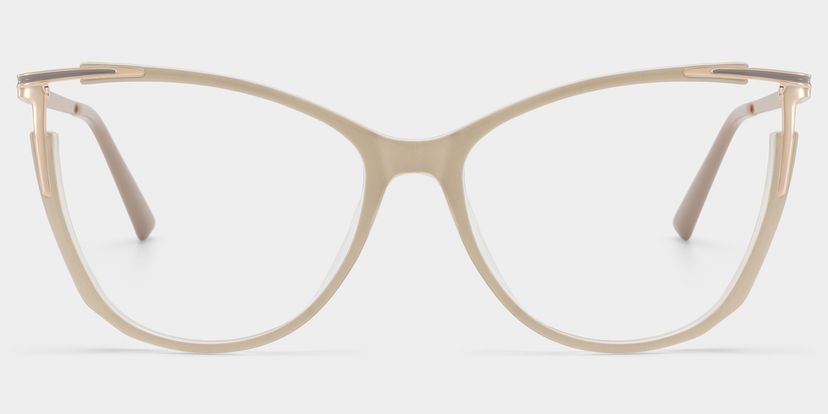 Yomary Cateye Khaki Glasses