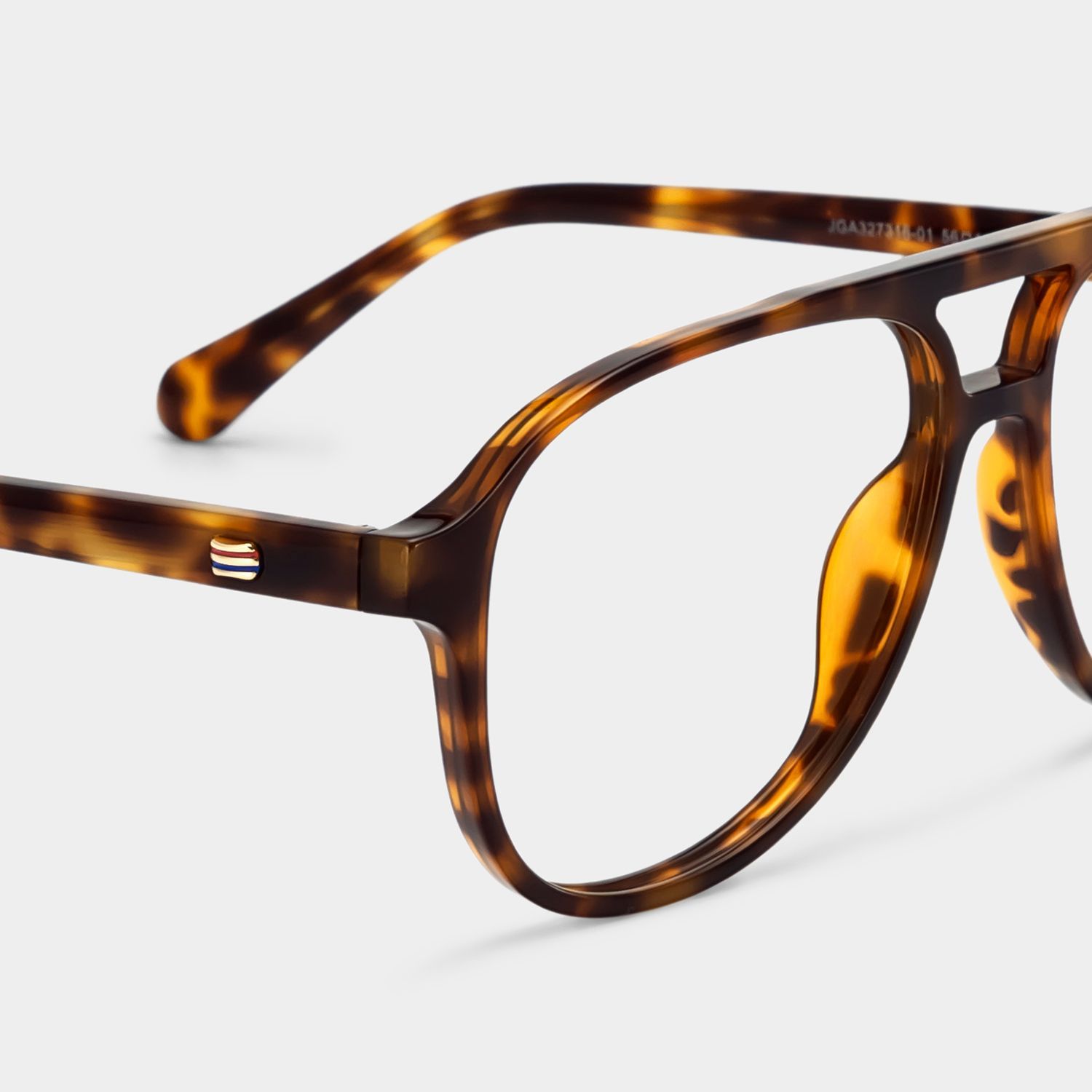 Luna Tortoise Aviator Glasses | Lightweight Athleisure4