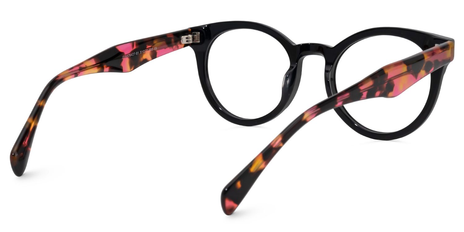 Rollinger Rollinger Round Black Glasses