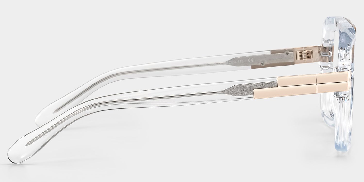 Croswell aviator transparent glasses for men Online | ZEELOOL3