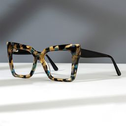 Thiline Square Tortoise Glasses0