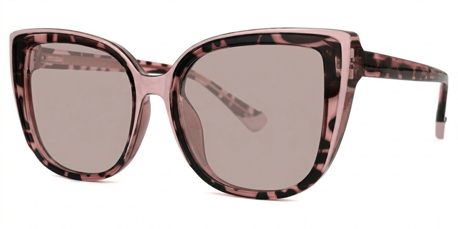Fenn Multicolor Frame Sunglasses with Cat Eye Style | ZEELOOL UK1