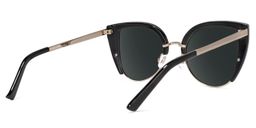 Brewer Cateye Black Glasses3