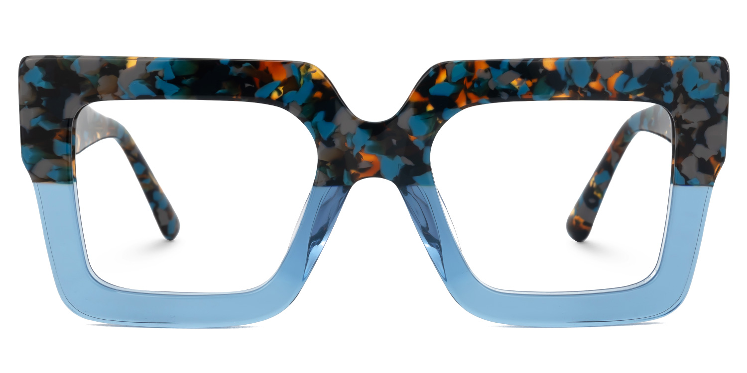 Brandon Square Blue Glasses good-img