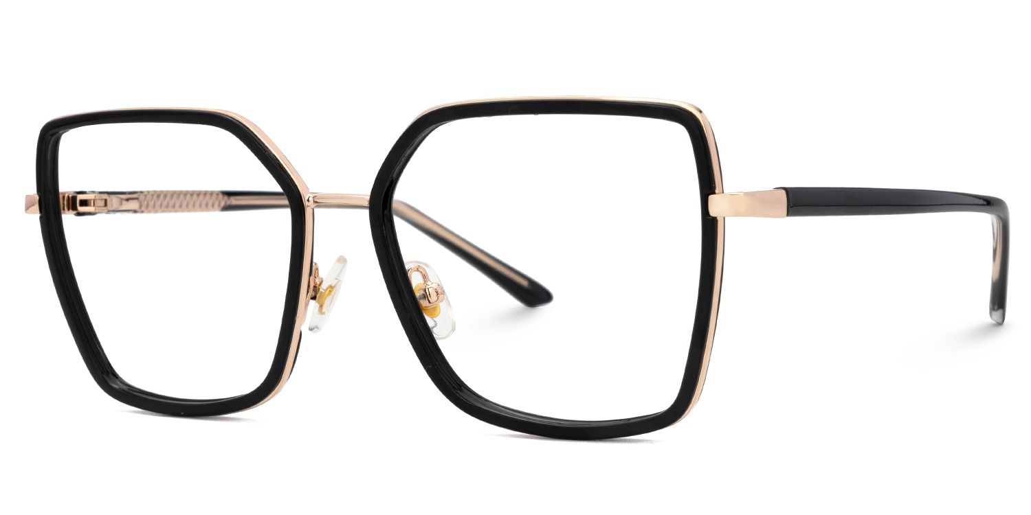 Black Square Frame Glasses - Jill on Sale | ZEELOOL UK1
