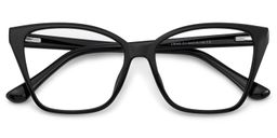 Sienna Butterfly Black Glassess1