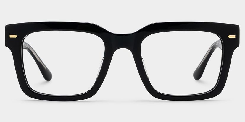 Benjamin Rectangle Black Glasses