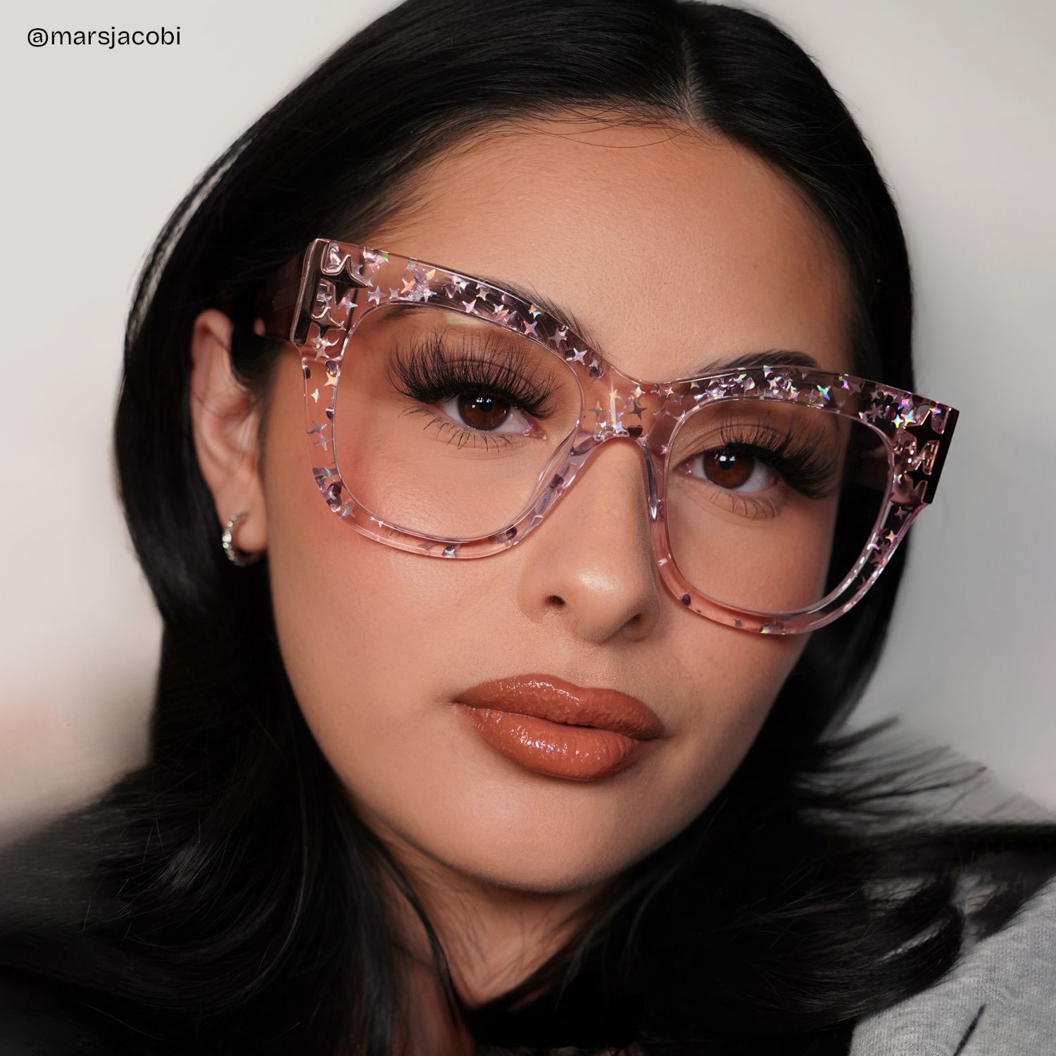 Designer Minfia Eyeglasses Pink Frames Glasses7