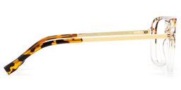 Kilworth Tortoise crystal Aviator Glasses5