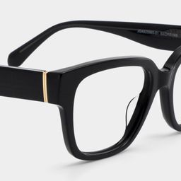 Blake Black Square Glasses4