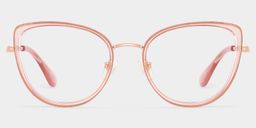 Celine  Cat-eye Pink Glasses1