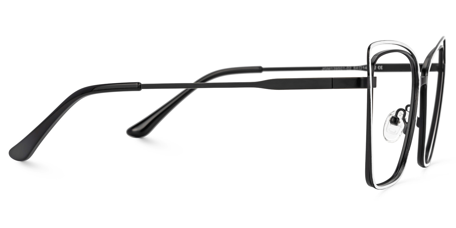 Castillo Butterfly White Glasses2