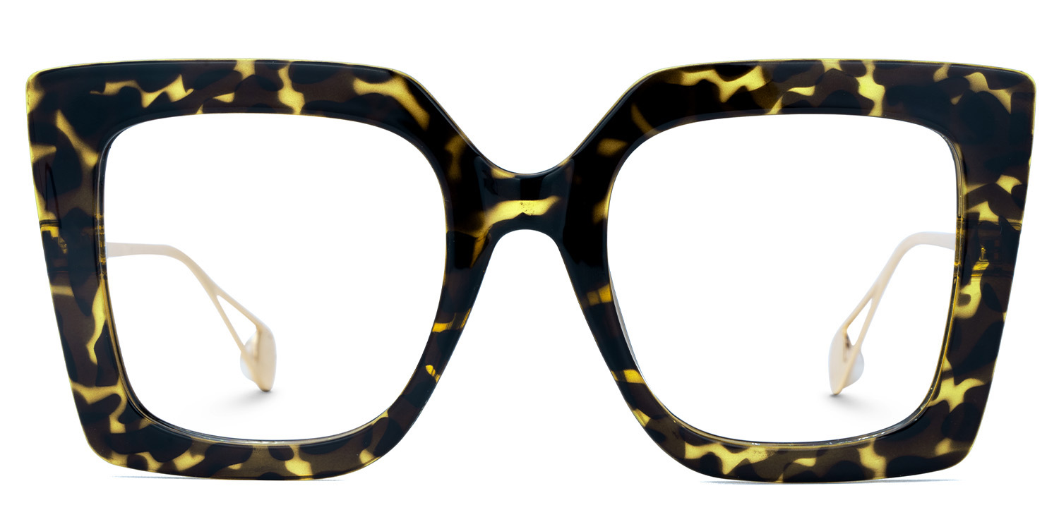 Qatar Square Tortoise-Gold Glasses good-img