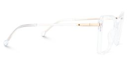 Kristen Cateye Clear Glasses2