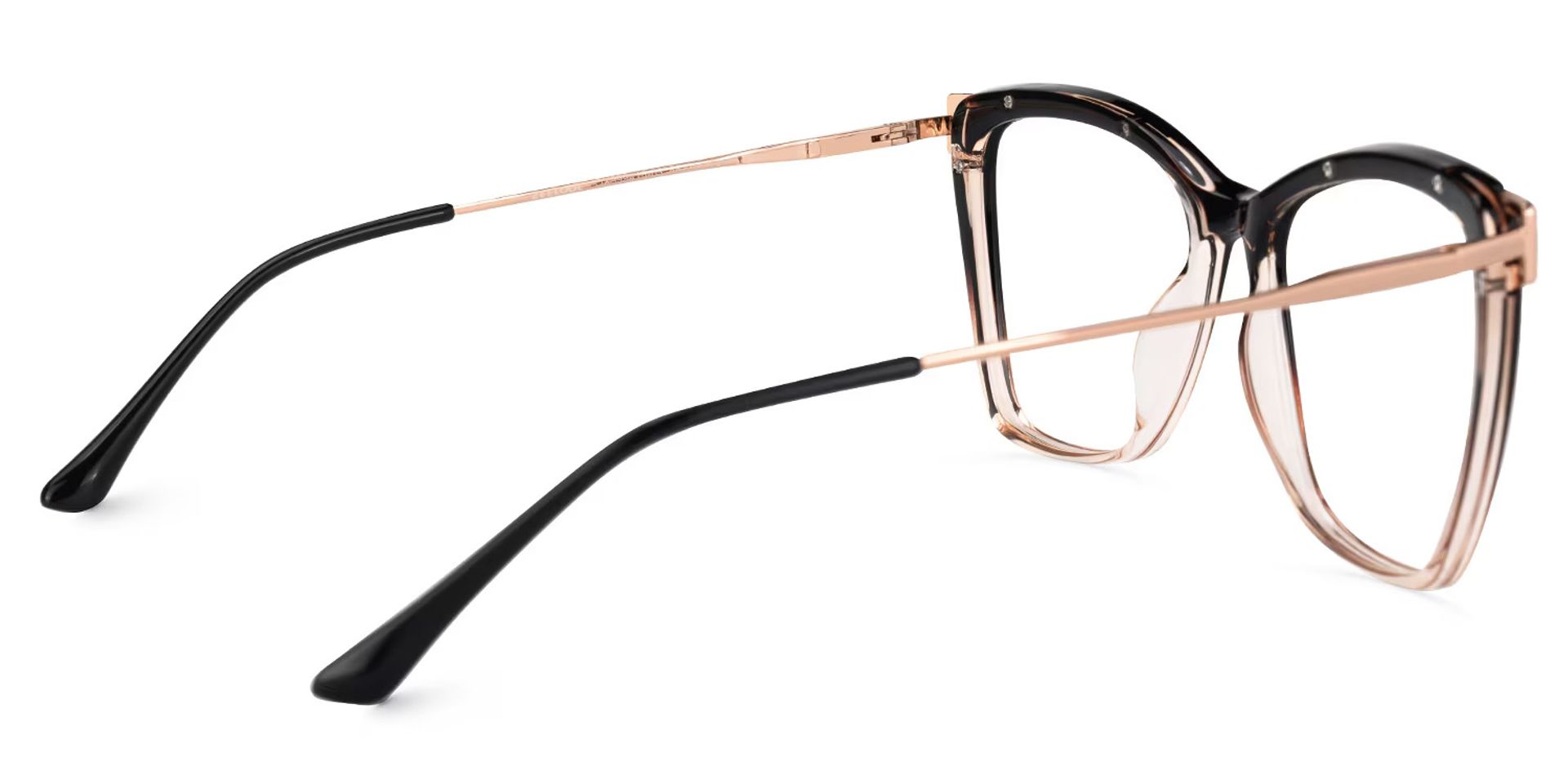 Krystle Square Multicolor Eyeglasses and Wide Frames3