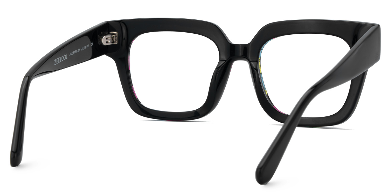 Brigitti Square Multicolor Checkered Glasses4