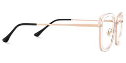 Kaye Cateye Clear Glasses2