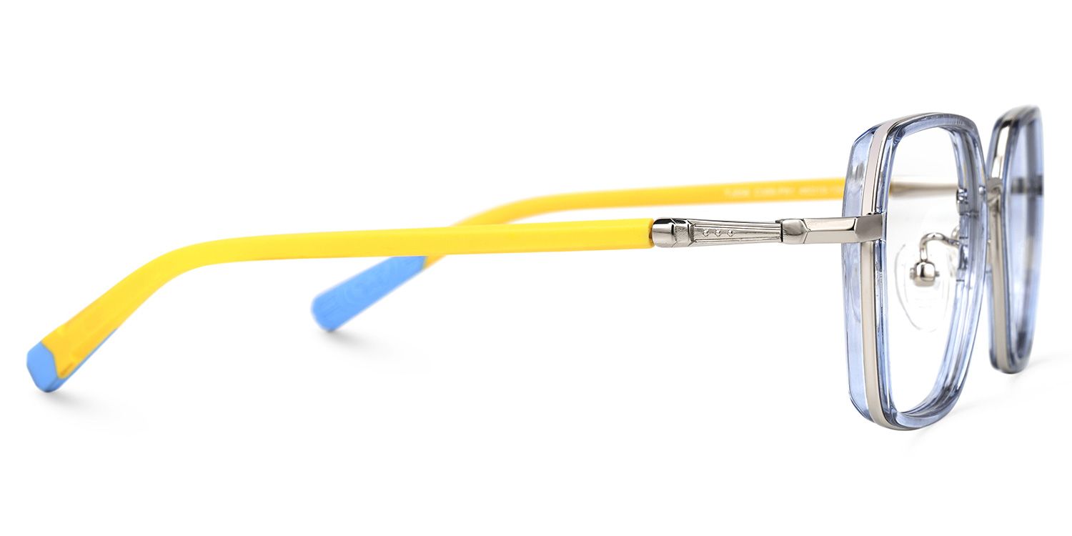 Kid geometric Piglet glasses with cute style -Zeelool2