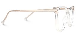 Shamim Round Clear Glasses2