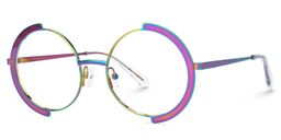Crowe Round Iridescent Glasses1