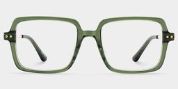 Asher Green Rectangle Glasses0