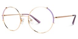 Rindy Round Purple Glasses1