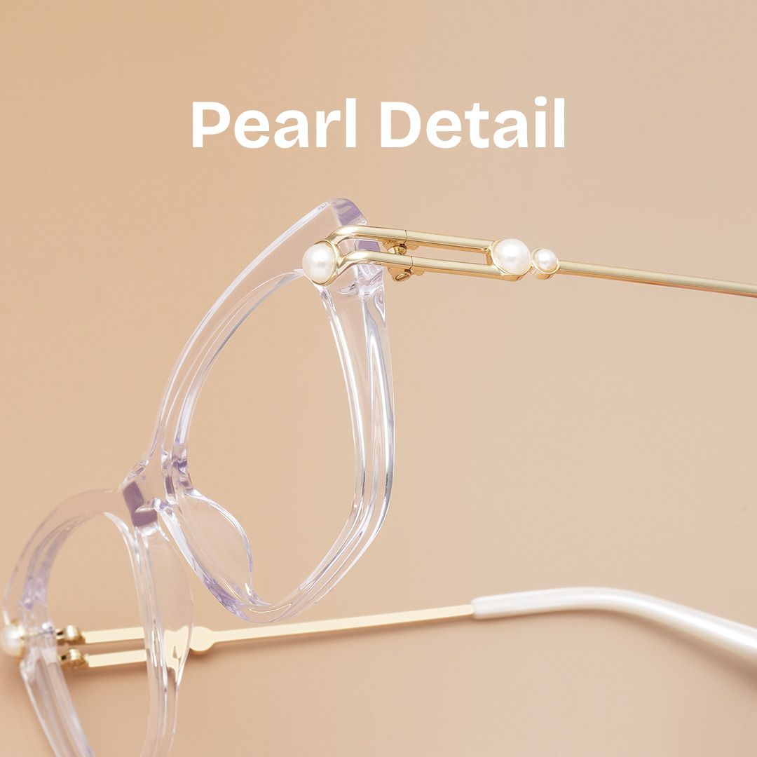 Victor Eyeglasses in Cat eye Clear Frame | ZEELOOL UK1