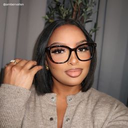 Scarlett Square Tortoise Glasses6