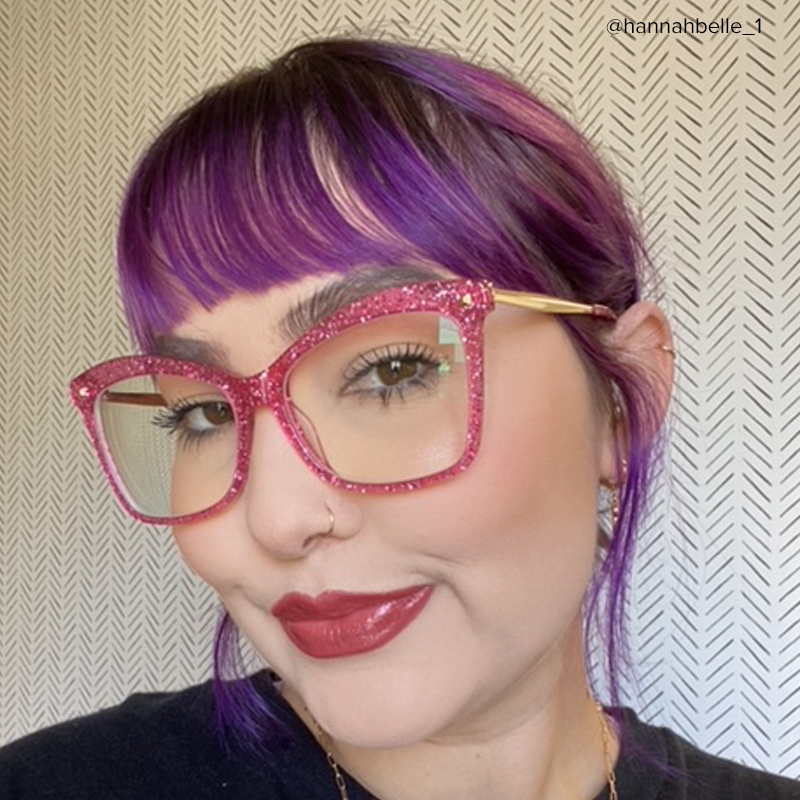 Isaebella Butterfly Bright-Pink Glasses6