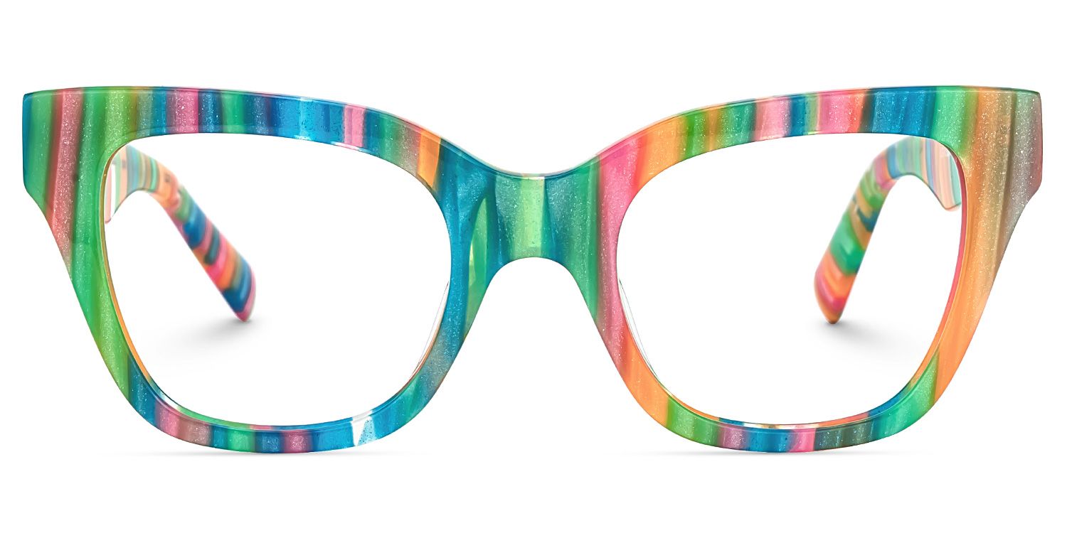 Nereyda Candy Glasses Peppemint Frames | ZEELOOL UK0
