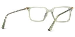 Goveo Rectangle Green Glasses4