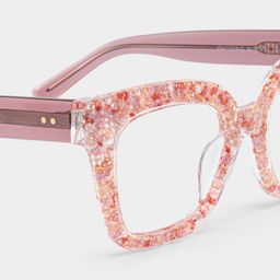 Renata Square Pink Glasses5