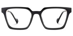 Mabel Square Black Glasses1