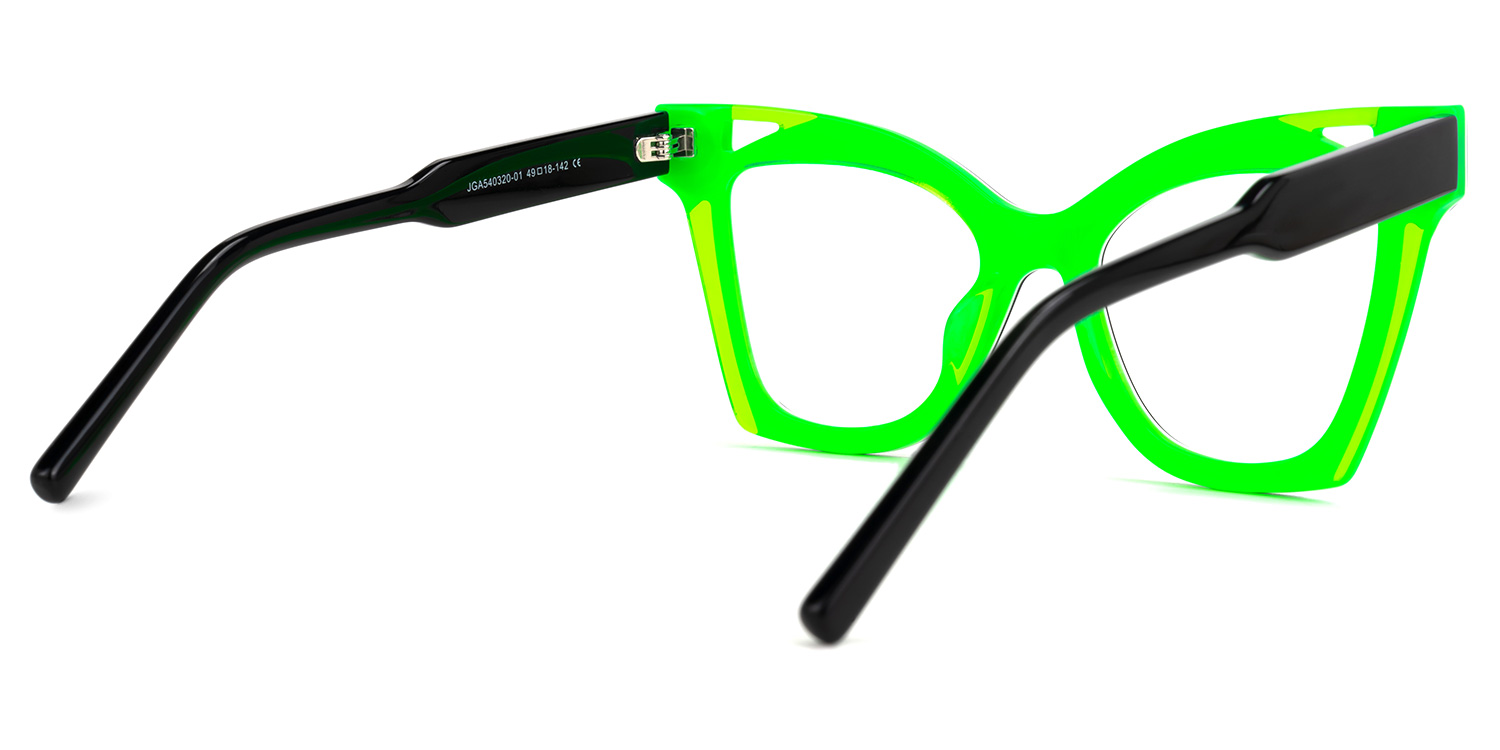 Cateye Leticia Black Glasses deals -Zeelool Glasses3