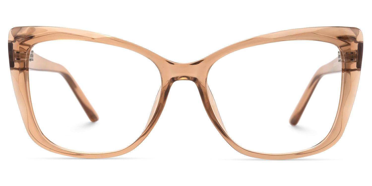 Farris Transparent Square Frame Glasses for Women | Zeelool0
