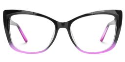 Farris Square Black-Purple Glasses0
