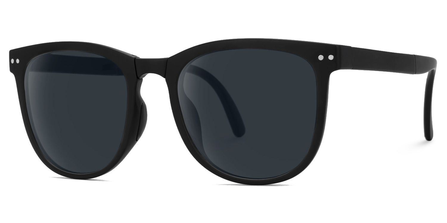 Lindzy TR90 Black Frame Sunglasses with Square Shape | ZEELOOL UK2