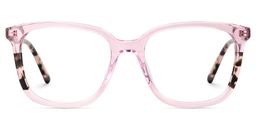 Finnley Pink Square Glasses1