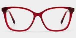 Finnian Square Red Glasses0